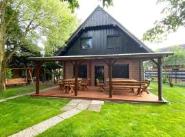 Ferienhaus CURIA Alfsee Rieste max 10 Pers 2 Baby, khách sạn ở Rieste