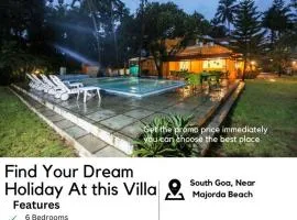 BnBBuddy Paradise Cove Retreat, 6BHK, Goa