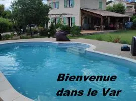 Chez Catherine et Joël "chambre avec piscine et cuisine d'été"