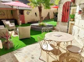 Gîte cosy avec spa, jardin et équipement complet à Bourgueil, près des Châteaux de la Loire - FR-1-381-564
