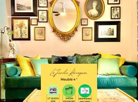 Le Jardin Kerveguen, calme, confort et déco unique, Mer à 8 min, St Pierre-Tampon 400