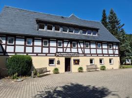 Erbgerichtsgasthof Holzhau, ξενοδοχείο σε Bienenmühle
