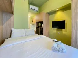 Fully Furnished with Cozy Design Studio Apartment Tokyo Riverside PIK 2 By Travelio