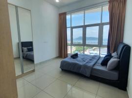 Southbay Seaview Condo A2 10minQueensbay 10minSpice, etažno stanovanje v mestu Bayan Lepas