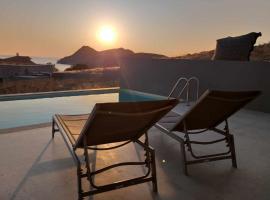 Villa la Vago, caba&ntilde;a en Agios Ioannis Kaspaka