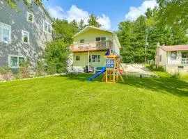 Spacious Getaway with Boat Dock in East Troy!