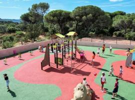 loue mobilhome 3 chambres, camping au Muy