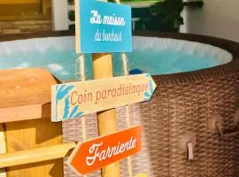 Magnifique haut de villa spacieux campagne,Jacuzzi