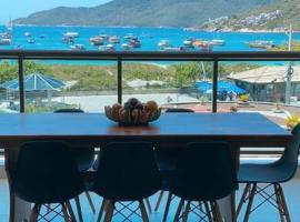 Apartamento frente ao Mar em Resort Pé na Areia, Resort in Arraial do Cabo