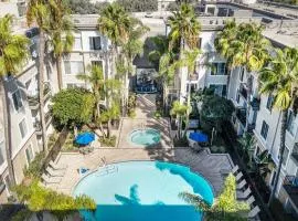 Luxe Marina Del Rey Apartment,Parking, Gym, Pool, jacuzzi,BBQ
