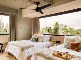 Caliza Roma Residences by Tasman, acomoda&ccedil;&atilde;o com cozinha em Cidade do M&eacute;xico