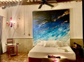 Galería Elementos, puerta de mar, κατάλυμα με κουζίνα σε Campeche