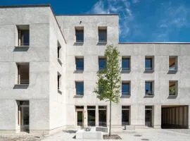 Green studio inside Europes largest hemp building, made by openly