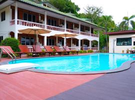 龟岛JP度假酒店，位于涛岛的海滩酒店