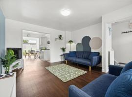 Modern 3BR, Contractors, relocations, families, free parking, fast WiFi、レミントン・スパのホテル