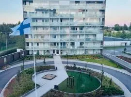 Aurora Home Espoo Niittykumpu - New 1bedroom -apartment with balcony, close to metro, Aalto University, Metro Areena and Helsinki