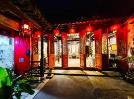 西塘明清雕花大院尊闻堂百寿厅庭院民宿