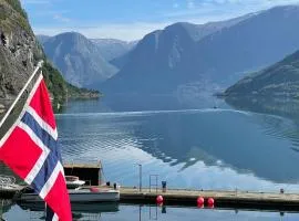 Svingen Guesthouse - Panoramic Fjord Views in Flåm