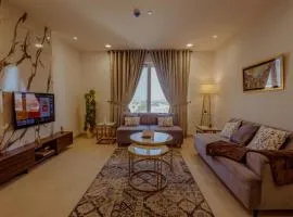 Luxurious One bed penta square with stunning view