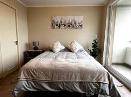 Departamento Mono - Ambiente，奧索爾諾的有停車位的飯店