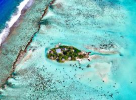 EDEN Private Island TAHAA, cheap hotel in Patio