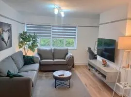 Oxfords 5 Star Lux 2 bedroom Flat near JR 5 pax, permit parking