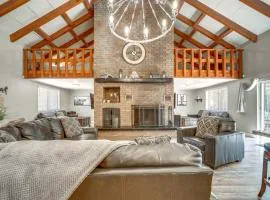 Fire Pit and Grill Spacious Forest Lakes Chalet