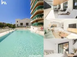 Brand-new beachside apartment, with spacious terrace and exceptional amenities, in Fuengirola