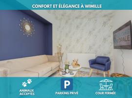 Le Cosy - Appartement avec Jardin Wimille proche Wimereux, hotel i Wimereux