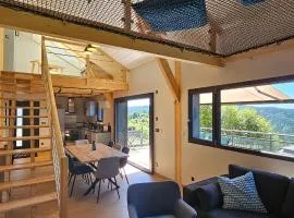 3 Chalets avec vue imprenable et SPA