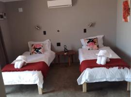 Petrified forest restcamp, cheap hotel in Khorixas