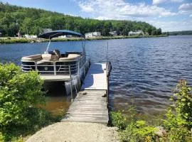 Lakefront Home with Private Beach Access & Hot Tub