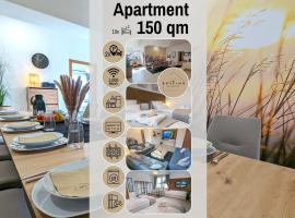 BesTime - 5 Schlafzimmer, Wohnzimmer, Küche, Waschtrockner, Terrasse, Smart-TVs, Netflix, Tischfußball, ξενοδοχείο σε Wildeshausen