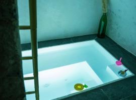 Piscine chauffée, Rouen centre, Maison atypique, Hotel in Rouen