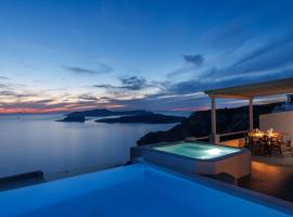 Grand View - Megalochori Santorini, aparthotel v destinaci Megalokhori