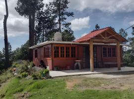 Caba&ntilde;a la Escondida, leirint&auml;alue kohteessa Cruz de Madro&ntilde;o