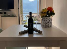 In center Cà del Pescatore lake view, hotel en Lierna