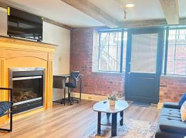 Private Apt near VCU in shockoe, hotel i Richmond