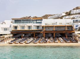 Mykonos Kosmoplaz Beach Resort Hotel, plážový hotel v destinaci Platis Gialos