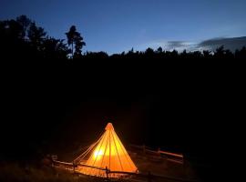 Tipi-Glamping am Gut Kunterbunt, место для глэмпинга в городе Kaindorf