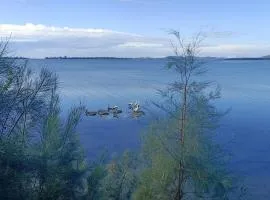 Sunrise lake house