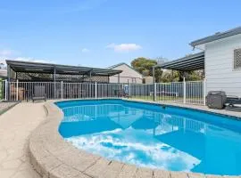 Great Entertainer Heated Pool Fireplace Firepit
