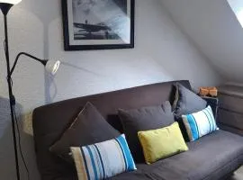 Studio douillet à Puy-Saint-Vincent, 16 m², vue sur la montagne.