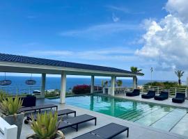 Geweldige privé zeezicht villa, hotel v destinaci Willibrordus
