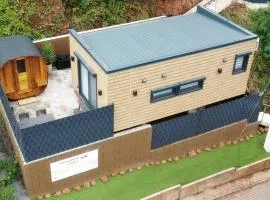 Tiny House im Felsenland mit Sauna