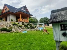 Beskidzka Kępa Szczyrk - domek z balią i pięknym widokiem na góry