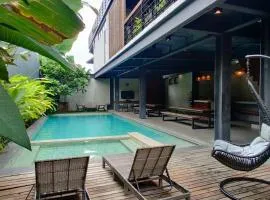CASA TROPICA VILLAS - Lambana Villa Modern Hot Spring Pool Pet-Friendly Private Resort with Mountain View