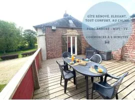 La Vie gîte rénové avec terrasse et vue Parc - 2 à 4 pers