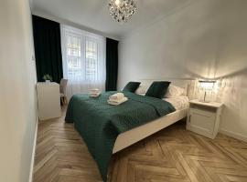 Apartamenty w centrum Białegostoku z parkingiem w garażu podziemnym, boende med sj&auml;lvhush&aring;ll i Białystok