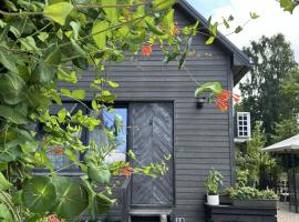 Amazing little house on an island with garden, cottage in Rīga
